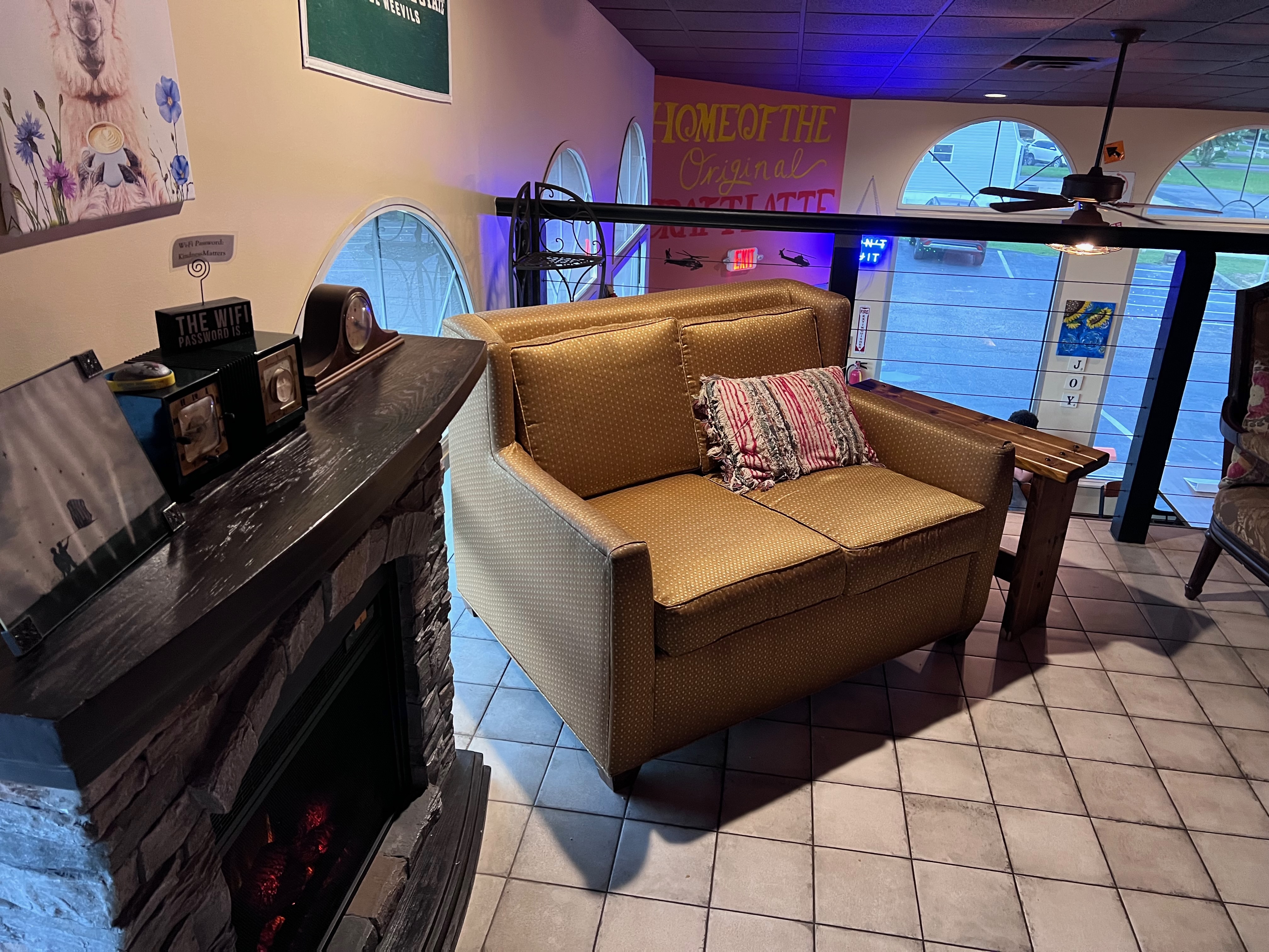 Loft interior, view 4
